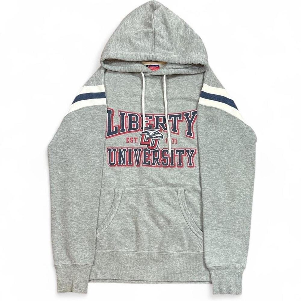 Vintage Champion Men’s Liberty University Hoodie Size S
